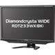23型ワイド液晶モニター デジタル/アナログ接続 Diamondcrysta WIDEシリーズ ノングレアパネル RDT233WX(BK)