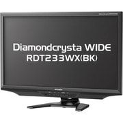 23型ワイド液晶モニター デジタル/アナログ接続 Diamondcrysta WIDEシリーズ ノングレアパネル RDT233WX(BK)