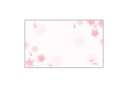 カード 桜(55×91mm) 30枚 16-1726