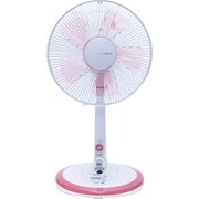 リビング扇風機 （リモコン付） ホワイト＆ピンク TK-F1204R-P