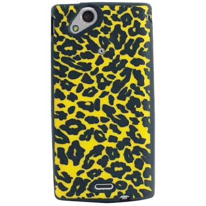 aglowDESIGN アニマルケース XPERIAarc　ヒョウ