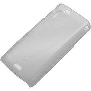 RX-XPACRO12SW [Xperia acro（エクスペリア アクロ） IS11S/SO-02C用 PCハードケース 液晶保護フィルム付 スモークホワイト]