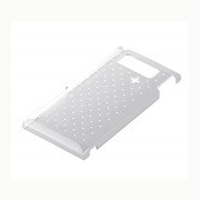 BSMPIS11SHDC1 [au AQUOS PHONE（アクオスフォン） IS11SH専用 デザインケース 液晶保護フィルム付 ドットクリア]