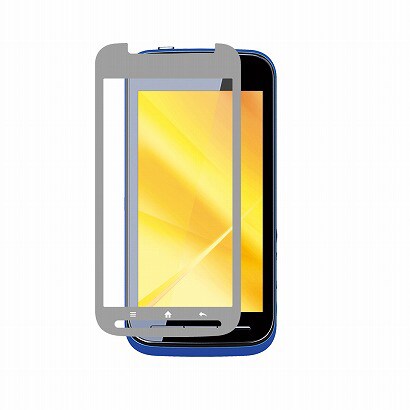 BSEFIS12SHSV [au AQUOS PHONE（アクオスフォン） IS12SH専用 液晶保護フィルム イージーフィット/反射防止タイプ シルバー]