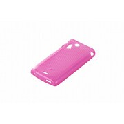 BSMPIS11STPK [au Xperia acro（エクスペリア アクロ） IS11S専用 TPUケース 液晶保護フィルム付 ピンク]