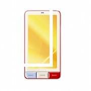 BSEFGA01WH [INFOBAR（インフォバー） A01専用 液晶保護フィルム イージーフィット/光沢タイプ ホワイト]