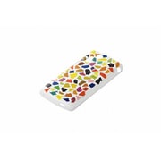 BSMPS02DC1 [ドコモ Xperia acro（エクスペリア アクロ） SO-02C専用 デザインケース 液晶保護フィルム付 モザイクイエロー]