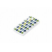 BSMPS02DC7 [ドコモ Xperia acro（エクスペリア アクロ） SO-02C専用 デザインケース 液晶保護フィルム付 アーガイルホワイト]
