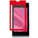 BSEFSH13RD [ドコモ AQUOS PHONE（アクオスフォン） SH-13C専用 液晶保護フィルム イージーフィット/反射防止タイプ レッド]