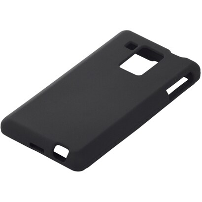 BSMPSH13SBK [ドコモ AQUOS PHONE（アクオスフォン） SH-13C専用 シリコンケース 液晶保護フィルム付 ブラック]