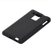 BSMPSH13SBK [ドコモ AQUOS PHONE（アクオスフォン） SH-13C専用 シリコンケース 液晶保護フィルム付 ブラック]