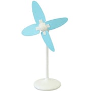 USB扇風機 電池対応 ブルー PC-SFN11-A