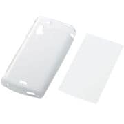 PD-SOX3UCCR [docomo Xperia TM acro SO-02C用ソフトケース 液晶保護フィルム付 クリア]