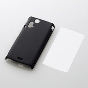 PD-SOX3PVRBK [docomo Xperia TM acro SO-02C用シェルカバー マット ブラック]