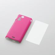 PD-SOX3PVRPN [docomo Xperia TM acro SO-02C用シェルカバー マット ピンク]