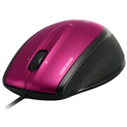 有線レーザー式マウス 横スクロールタイプ ピンク BSMLU12PK