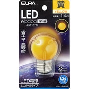 LDG1Y-G-G253 [LED電球 E26口金 イエロー LED elpaball mini（エルパボｰル ミニ）]