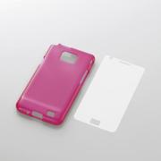 docomo GALAXY S II SC-02C用ソフトケース ピンク PD-SCS2UCPN