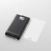 docomo GALAXY S II SC-02C用シェルカバー ブラック PD-SCS2PVBK