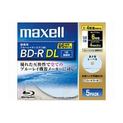録画用BD-R DL 片面2層 50GB 1-4倍速 ライトブルー 5枚 BR50VSKB.5S