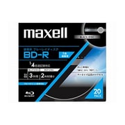 録画用BD-R 片面1層 25GB 1-4倍速 ブラック 20枚 BR25VFBLB.20S