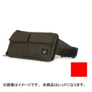 るるぶスキミング薄型ウエストポーチ・レッド