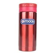 200ml（レッド）アウトドア ステンレスボトル 314-001