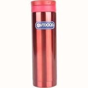 300ml（レッド）アウトドア ステンレスボトル 314-011