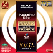 丸形蛍光灯 きらりUVプレミアム きらりL色 30形+32形(28W+30W) 各1本入 FCL3032ELKPL