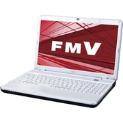 LIFEBOOK AHシリーズ 15.6型ワイド液晶/HDD640GB/DVDスーパーマルチドライブ アーバンホワイト FMVA42DW