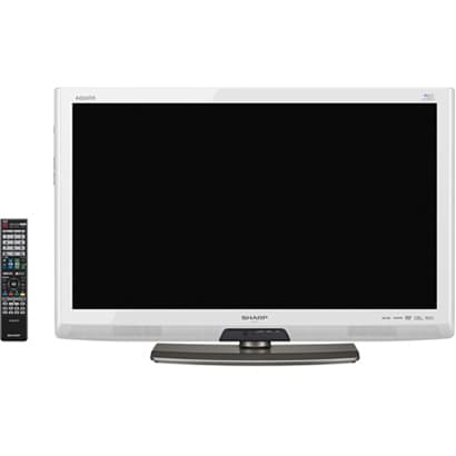 32V型 地上・BS・110度CSデジタルハイビジョン液晶テレビ LED AQUOS アクオス ブルーレイレコーダー内蔵 ホワイト系 LC-32R5W