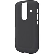 BSMP06SHSBK [ソフトバンク AQUOS PHONE（アクオスフォン） 006SH専用 シリコンケース 液晶保護フィルム付 ブラック]