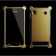 GALAXY S SC-02B専用アルミジャケット ゴールド MA-GJ02-G