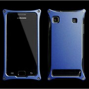 GALAXY S SC-02B専用アルミジャケット ブルー MA-GJ03-BL