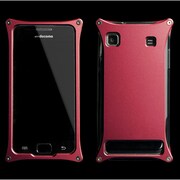 GALAXY S SC-02B専用アルミジャケット レッド MA-GJ03-RE