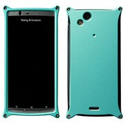 MA-XJ03-AQ [Xperia arc SO-01C専用アルミジャケット アクアブルー]