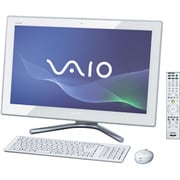 VAIO Lシリーズ 24型ワイド液晶/HDD2TB/ブルーレイディスクドライブ ホワイト VPCL225FJ/WI