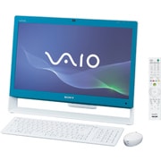 VAIO Jシリーズ 21.5型ワイド液晶/HDD1TB/ブルーレイディスクドライブ ブルー VPCJ218FJ/L