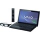 VAIO Fシリーズ 16型ワイド液晶/HDD750GB/ブルーレイディスクドライブ プレミアムブラック VPCF229FJ/BI