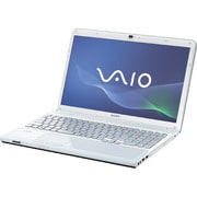 VAIO Cシリーズ 15.5型ワイド液晶/HDD640GB/ブルーレイディスクドライブ ホワイト VPCCB29FJ/W