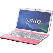VAIO Cシリーズ 15.5型ワイド液晶/HDD640GB/ブルーレイディスクドライブ ピンク VPCCB29FJ/P