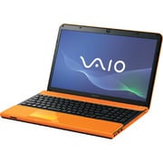 VAIO Cシリーズ 15.5型ワイド液晶/HDD640GB/DVDスーパーマルチドライブ オレンジ VPCCB28FJ/D