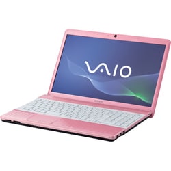 商品画像：VAIO E VPCEH19FJ/B SSD ブルーレイ MS-office付き 2