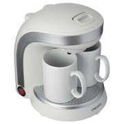 コーヒーメーカー Chocotto KAFFE DUO（チョコット カフェデュオ） ホワイト3 KD-1CW