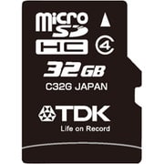 microSDHCカード CLASS4 32GB SDカードアダプター付き T-MCSDHC32GB4
