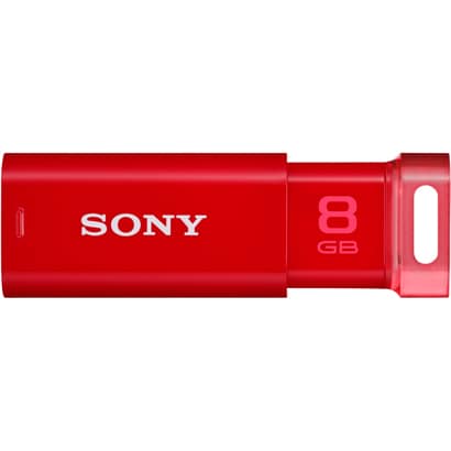 USBメモリー POCKETBIT “ポケットビット” 8GB レッド USM8GP R