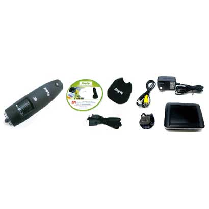 2.4GHzワイヤレスデジタル顕微鏡（高倍率）　PC＆TVモデル 3R-WM601PCTV
