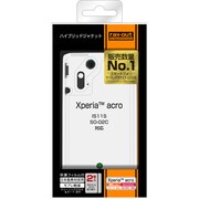 RT-IS11SC5/W [Xperia acro（エクスペリア アクロ） IS11S/SO-02C用ハイブリッドジャケット ホワイト]