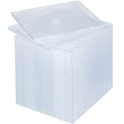 5mmプラケース PS製(ポリスチレン) 30枚入り SLIM CD CASE CL 30PK