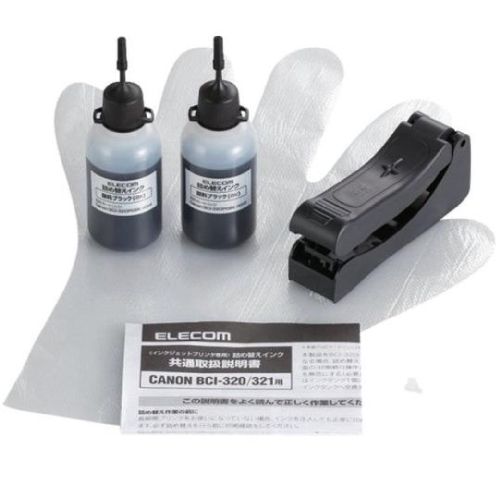 キヤノン BCI-320PGBK用詰め替えインク THC-320BK5N